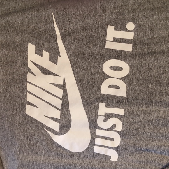 Nike Mens Gray Long Sleeve Shirt - Picture 3 of 4